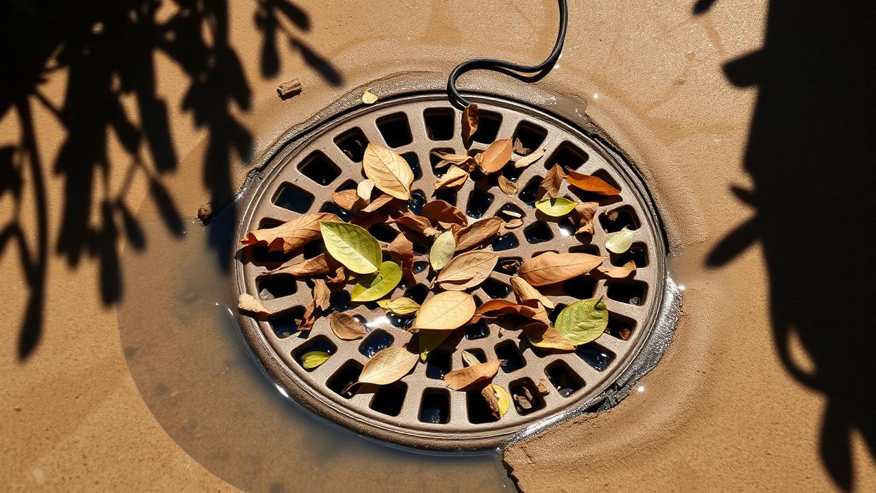 Outdoor & Patio Drains Clogged With Debris: How to Clear Them
